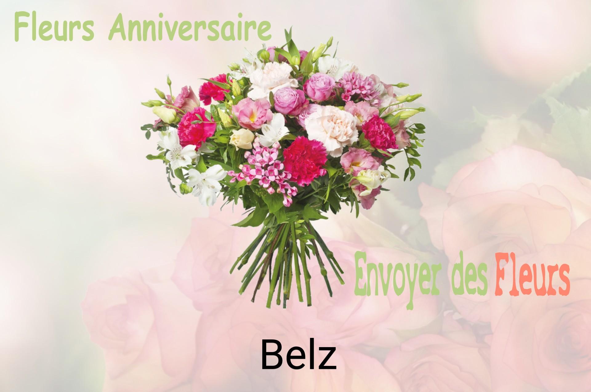 Bouquet de fleurs d’anniversaire livré à Belz